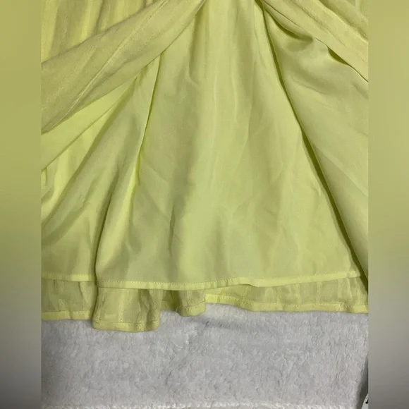 American Eagle Outfitters Yellow Long Sleeve Dress - Picture 8 of 12